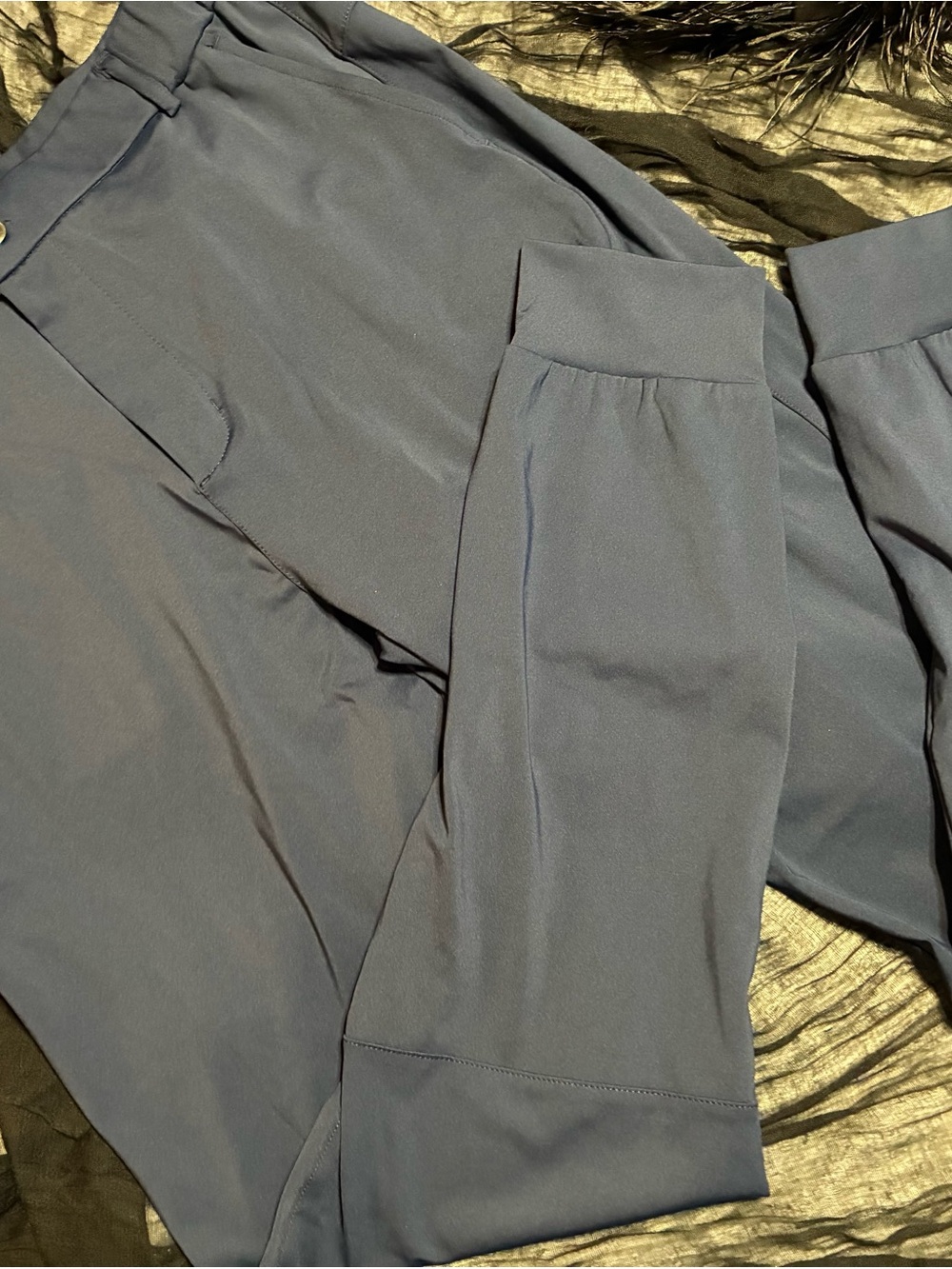 Women's Navy Blue Joggers by Gradual Size M
